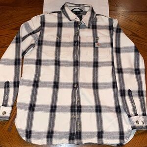 CARHARTT Women’s Loose Fit Twill Shacket. Size XS.